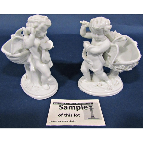 1032 - A set of four American musicians, Staffordshire figure of Uncle Tom, a further Staffordshire figure ... 