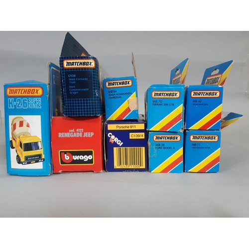 379 - Mixed collection of vintage model vehicles including 'Ram Fist Spearhead Command Vehicle' by Kenner ... 