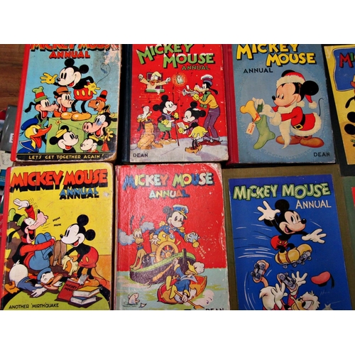 267 - An extensive collection of vintage children's books to include early Mickey Mouse, The Pied Piper of... 