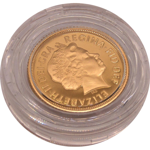 457 - Uncirculated half sovereign 2002, cased