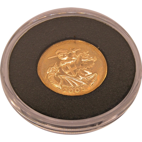 463 - Proof 2005 Sovereign, George & Dragon, cased