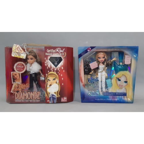 365 - Two boxed Bratz doll sets comprising Forever Diamonds(Yasmin)  and Bratz Designed by Cloe, both with... 