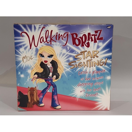 366 - Seven Bratz doll box sets including Walking Bratz  (Cloe and dog, un-tested), Pampered Petz Jade wit... 