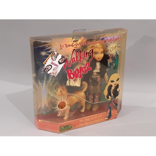 366 - Seven Bratz doll box sets including Walking Bratz  (Cloe and dog, un-tested), Pampered Petz Jade wit... 