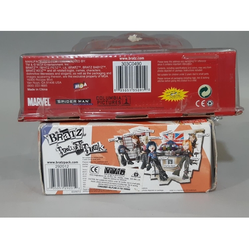 391 - Two Bratz  boxed doll sets comprising Pretty 'N' Punk' (Cloe) and Bratz Spider-Man 3 (Cloe), both wi... 