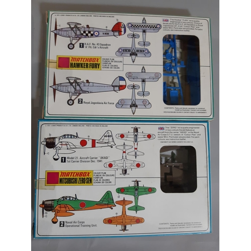 377 - 14 boxed 1:72 scale model aircraft kits including kits by Airfix, Matchbox, Frog and Revell, all bel... 