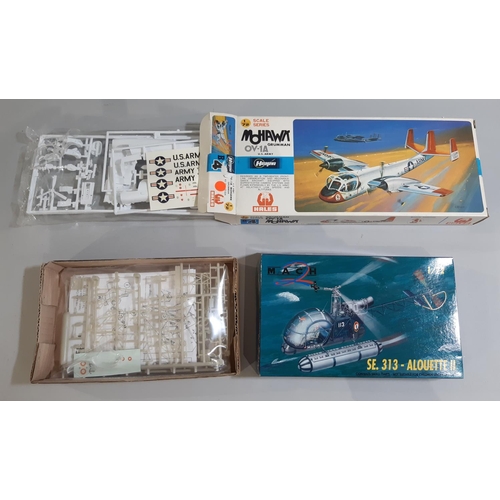 381 - 8 boxed 1:72 scale model aircraft kits including C-130J Hercules by Italeri, other kits by Plasticar... 