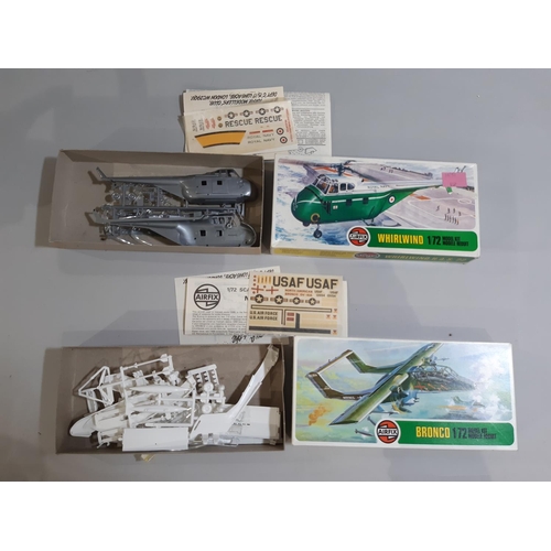 381 - 8 boxed 1:72 scale model aircraft kits including C-130J Hercules by Italeri, other kits by Plasticar... 