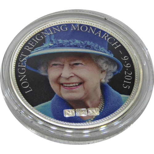 499 - Proof 2015 The Longest Reigning Monarch Numisproof 228/495 cased, Proof Queen Elizabeth II 90th Birt... 