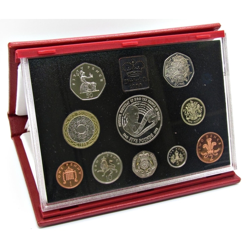 514 - The Longest Reigning Monarch Date Stamp Set 1953, Crown 2015 £5 and seven other coins £1-1p, cased, ... 