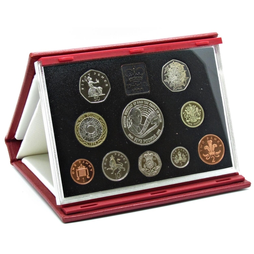 524 - United Kingdom proof coin collection issued by The Royal Mint - all cased, 1990 - 1998, eight packs