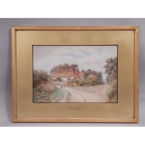 8 - Thomas Nicholson Tyndale (1860-1930) - 'Rodmill, Sussex', watercolour on paper, signed lower left, A... 