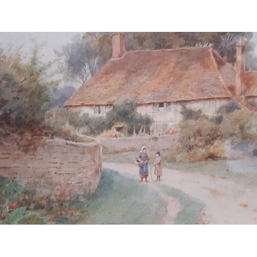 8 - Thomas Nicholson Tyndale (1860-1930) - 'Rodmill, Sussex', watercolour on paper, signed lower left, A... 