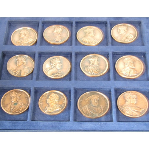 1516A - The Jean Dassier Medal collection issued by The Westminster Mint, bronze limited to 9,500 sets, case... 