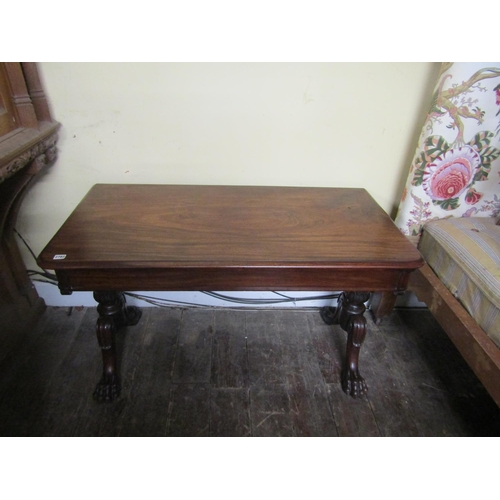 2782 - An unusual Regency mahogany patent dining table by Wilkinson & Son number 5579 (stamped to frame) ra... 