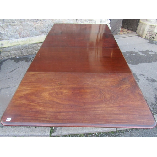 2782 - An unusual Regency mahogany patent dining table by Wilkinson & Son number 5579 (stamped to frame) ra... 