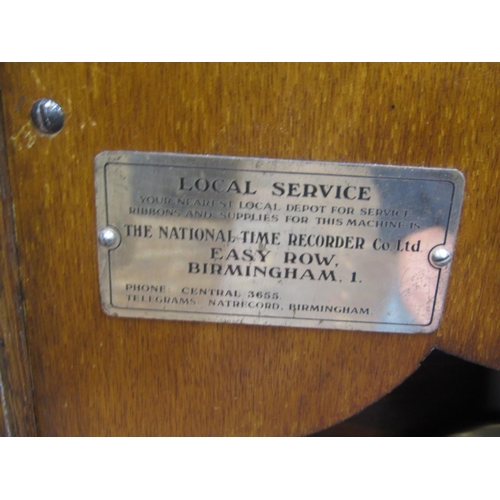 2679 - A National Time Recorder Co Ltd clocking in clock