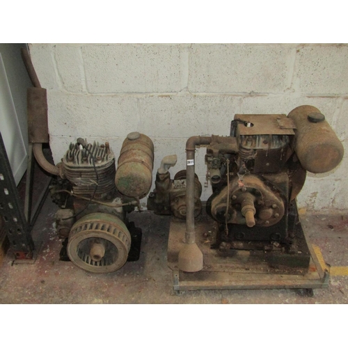 2611 - Lister D type stationary engine, serial number 12483 dating it to approx April 1936, one and a half ... 