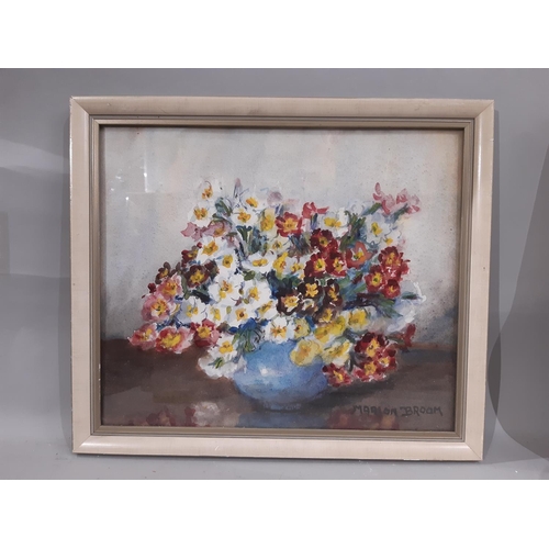 72 - Three paintings and a print to include: Dutch School - Still Life with Urn of Flowers, oil on canvas... 