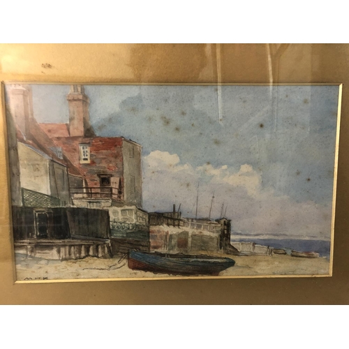 127 - Three c.19th century watercolours to include: Attributed to Tristram James Ellis (1844-1922) - 'Byza... 