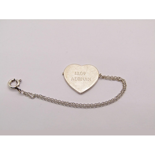 1429 - Group of Tiffany & Co. silver jewellery 'Please Return To Tiffany & Co.' comprising a pendant neckla... 