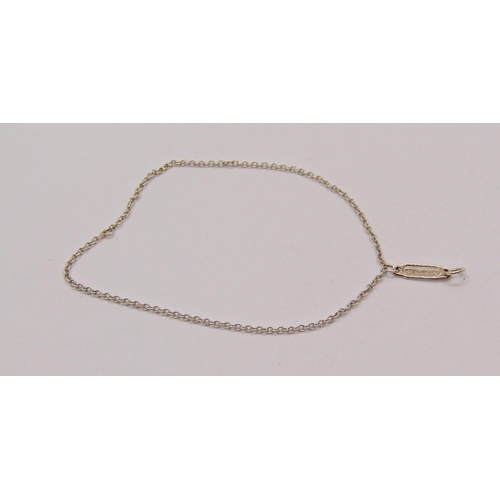 1429 - Group of Tiffany & Co. silver jewellery 'Please Return To Tiffany & Co.' comprising a pendant neckla... 