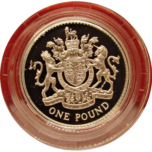 528 - Four silver proof crowns commemorating The 1977 Jubilee, four silver proof £1 coins, 198 (Piedfort) ... 