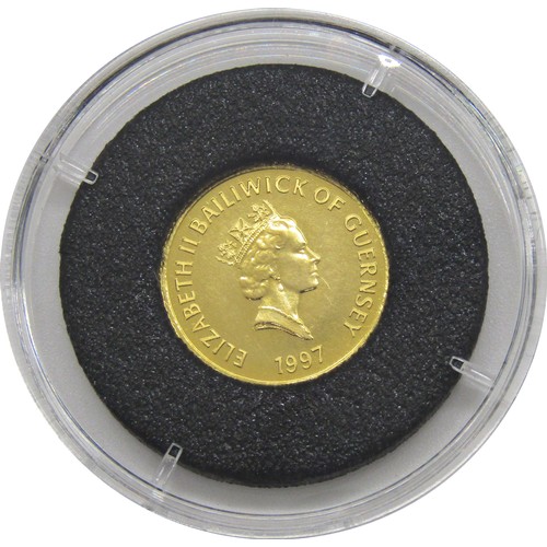 542 - Guernsey £5 gold coin