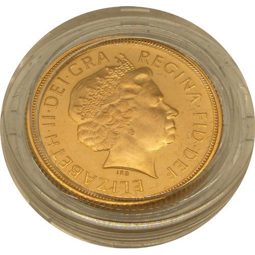 475 - 2006 gold Sovereign, proof like