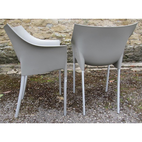 226 - PHILIPPE STARCK FOR KARTELL: A PAIR OF ‘DR NO’ CHAIRS, (2) 79cm H x 51cm L x 49cm D