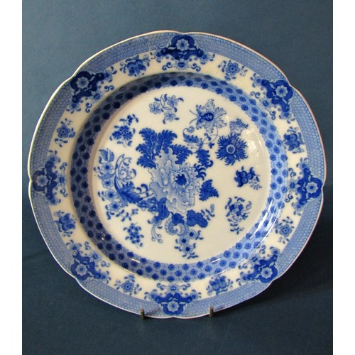 1009 - A collection of 19th century blue and white transfer ware ceramics including John Rogers & Sons exam... 