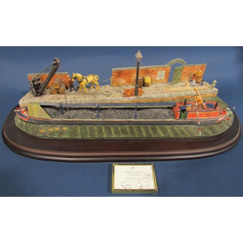 1080 - A Country Artists model - Wharf side Arrival, by Steve Boss and Tony Slocomb, limited edition 53/300... 