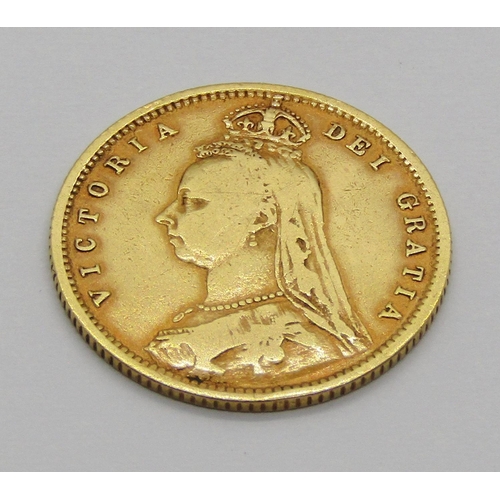 1313 - Half sovereign dated 1892