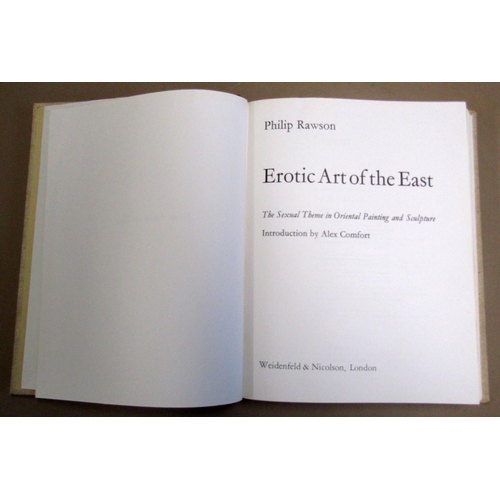 203 - A large quantity of art related books including Philip Rawson Erotic Art of The East, books on Art D... 