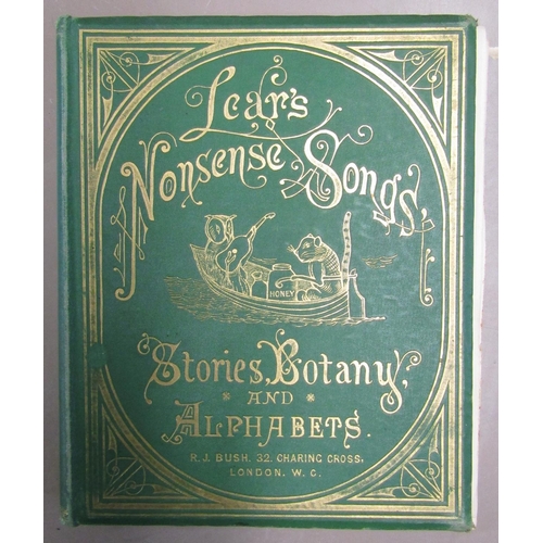 216 - A collection of 19th century and other children's books including Lear's Nonsense Songs, stories, et... 