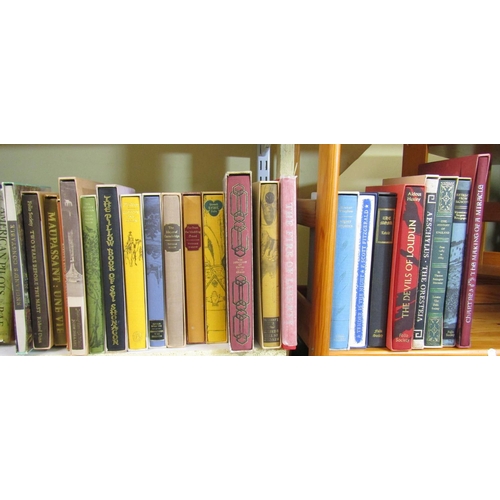 235 - Folio Society work - including Thomas Hardy, Kipling, T E Lawrence, etc, 22 volumes - with slip case... 