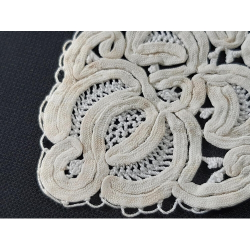 1548 - Collection of lacework including two 19th century lace collars one demonstrating a number of lace st... 