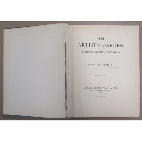 262 - Merritt, Anna Lea - An Artist's Garden (second edition) published by George Allen & Sons, London 191... 