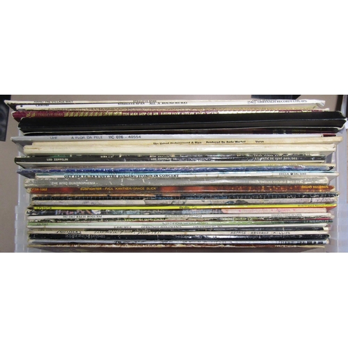 281 - 30 vinyl LPs including Steeleye Span, Beatles White album, Led Zeppelin III, The Who Quadrophenia, L... 