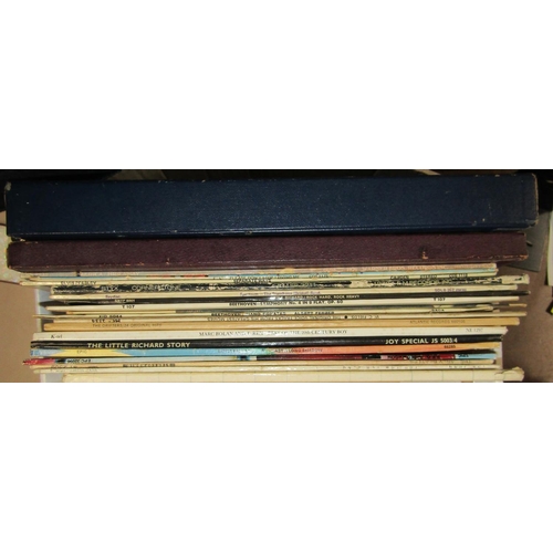 282 - Collection of vinyl LPs to include early Beatles, Elton John, Too Low For Zero, REO Speedwagon, Litt... 