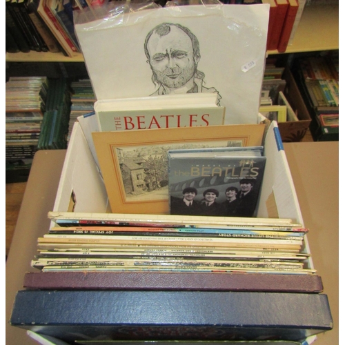 282 - Collection of vinyl LPs to include early Beatles, Elton John, Too Low For Zero, REO Speedwagon, Litt... 