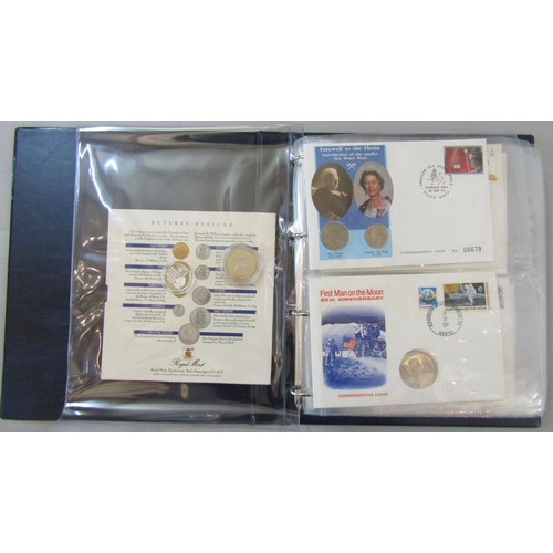 288 - Royal Mail/Royal Mint Philatelic Numismatic covers, English and European (1) together with a Royal M... 