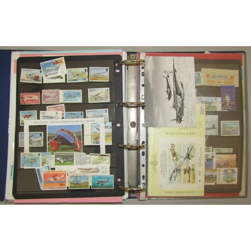 291 - A large quantity of stamps in over 20 albums, mid-20th century and later including Schneider data an... 