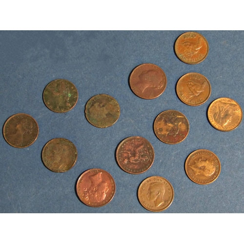 1477 - Quantity of nickel and bronze coinage including a quantity of pre 1947 silver, 290g approx