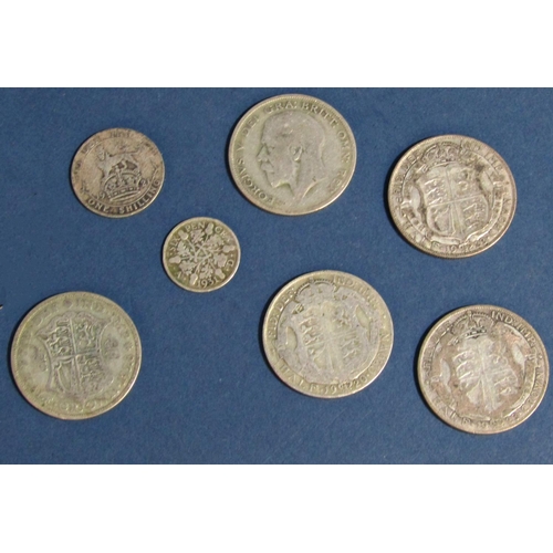 1477 - Quantity of nickel and bronze coinage including a quantity of pre 1947 silver, 290g approx