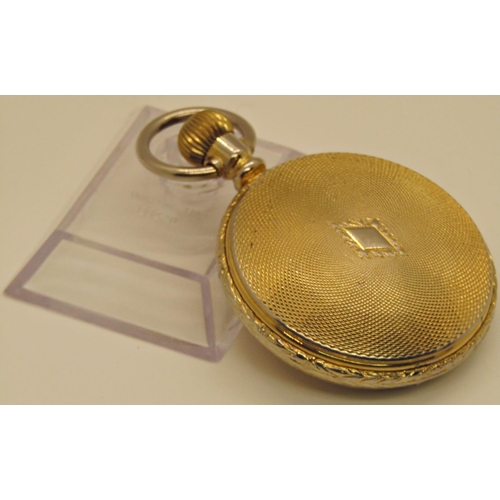 1437 - Ladies Rotary wristwatch in gold plated case, contemporary gold plated pocket watch Avia quartz wris... 