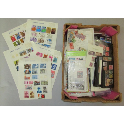 294 - A collection of English and worldwide stamps, Victoria to recent