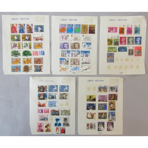 294 - A collection of English and worldwide stamps, Victoria to recent