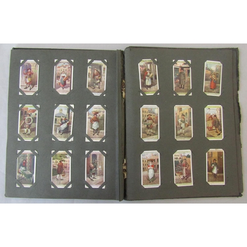 295 - A quantity of old cigarette cards by Wills, Players, and others, some in albums, many loose