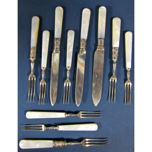 1204 - A mixed collection of silver plated items including a wine funnel, salver, coaster, serving spoons l... 